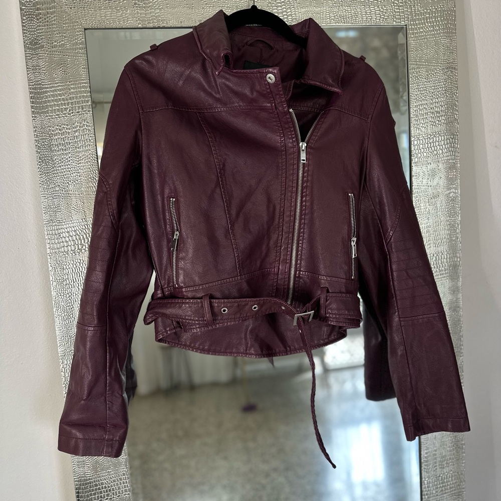 Leather jacket